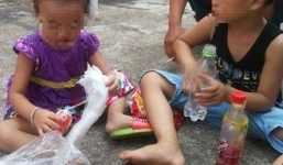 Vụ “quan tài diễu phố”: Nỗi buồn đứa trẻ mất cha bên ngoài phòng xử