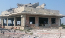 Công an xác định nguyên nhân tượng Phật bất ngờ đổ sập