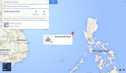 Google loại tên Trung Quốc khỏi bãi cạn tranh chấp với Philippines