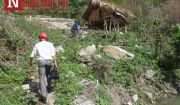 Gian nan đường vào hiện trường vụ trọng án ở Nghệ An