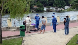 Phát hiện thi thể phụ nữ có 3 ngón tay bị cột chặt trôi trên sông