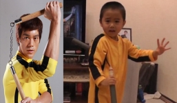Video: Cậu bé 5 tuổi múa côn nhị khúc giống hệt Lý Tiểu Long 