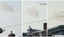 Video: Vật thể lạ giống UFO xuất hiện trên bầu trời nước Mỹ