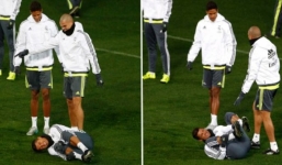 Khiêu khích Pepe, Ronaldo nhận 'trái đắng'