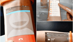 Ý tưởng vòng đeo tay kiêm...smartphone gây sốt