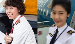 Ngỡ ngàng nhan sắc xinh đẹp của 4 nữ phi công Việt