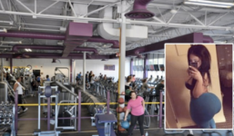 Cô gái bị nổ túi độn mông khi đang tập thể dục