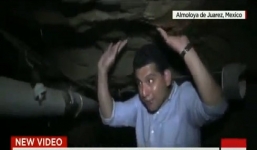 Video: Phóng viên CNN khám phá đường hầm của trùm ma túy Mexico