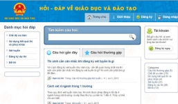 Bộ Giáo dục ra mắt trang web “Hỏi - đáp về GD-ĐT”