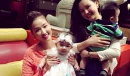 Những sao Việt lần đầu công khai con sau khi lấy chồng đại gia