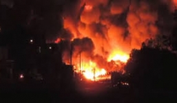 Trung Quốc: Nhà máy hóa dầu nổ kinh hoàng như bom nguyên tử