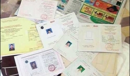 Một xã có 10 cán bộ chủ chốt sử dụng bằng giả