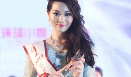 Nhan sắc gây thất vọng của tân Hoa hậu Hoàn vũ Trung Quốc 2015