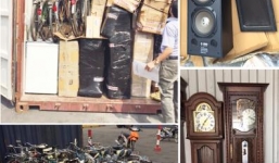 Lần đầu tiên bắt container hàng cấm từ châu Âu