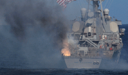 Tên lửa SM-2 phát nổ khiến tàu chiến Hải quân Mỹ hư hỏng nặng