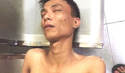 Thanh niên khỏa thân, cầm kéo gây náo loạn phố Hà Nội ngộ độc ma túy