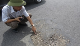 Kết luận về 'hóa chất lạ' nghi phá hoại QL1A ở Quảng Bình