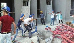 Thai phụ 7 tháng xông lên đánh côn đồ để… cứu chồng