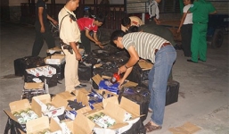 Phát hiện hơn 1000 chai rượu ngoại không rõ nguồn gốc