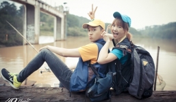 Hari Won, Ngô Kiến Huy làm “bộ đôi câu cá” hài hước 