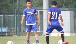 Video: Công Phượng phô diễn kĩ thuật ở buổi tập cùng U19 Việt Nam
