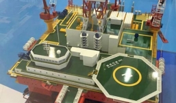 Trung Quốc đóng giàn khoan Haiyang Shiyou 982 để đưa tới Biển Đông