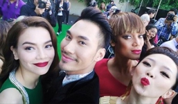 Hồ Ngọc Hà, Tóc Tiên khoe ảnh chụp cùng Tyra Banks tại Mỹ