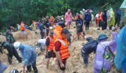 Số người thiệt mạng do mưa lớn lịch sử ở Quảng Ninh gia tăng