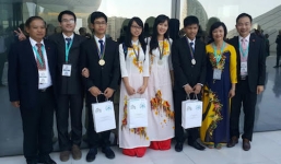 Bốn học sinh Việt Nam thi Olympic Hóa học quốc tế đều đạt giải