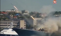 Video: Hạm đội Biển Đen Nga phô diễn sức mạnh hỏa lực