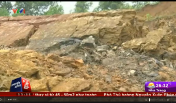 Video: Sạt lở nghiêm trọng ở Yên Bái, nửa quả đồi bị tàn phá