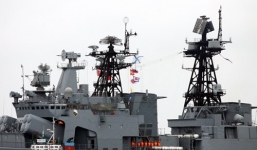 Cận cảnh 'sát thủ săn ngầm' của Hải quân Nga đến Đà Nẵng