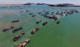 Hàng ngàn tàu cá Trung Quốc rầm rộ chuẩn bị ra Biển Đông