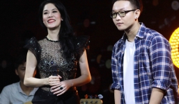 Thu Phương bối rối khi song ca 'Mùa yêu đầu' với nam sinh kém 24 tuổi