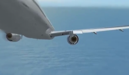 Video: mô phỏng MH370 lao xuống biển khiến mảnh vỡ bắn ra ngoài