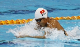 Giải bơi VĐTG: Ánh Viên dừng chân ở bán kết 200 m hỗn hợp 