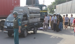 Tai nạn kinh hoàng, người phụ nữ chết thảm dưới gầm xe container