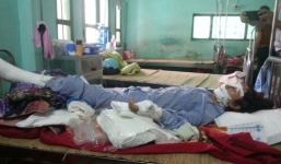 Chồng vũ phu hành hạ vợ ngã bất tỉnh giữa đường còn gọi điện đe dọa