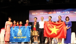 Đoàn HS Việt Nam 'bội thu' huy chương Toán học trẻ Quốc tế 