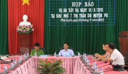 Thông tin chính thức vụ nổ súng bắn chết người ở đảo Phú Quốc, Kiên Giang