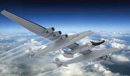 Máy bay lớn nhất thế giới năm 2016 có thể đưa phi hành gia lên vũ trụ
