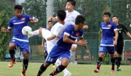 U19 Việt Nam bị cầm hòa trước thềm Giải U19 Đông Nam Á 2015