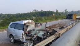 Tai nạn thảm khốc trên cao tốc Hà Nội - Thái Nguyên, 3 người chết