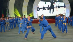 Khai mạc Đại hội Quốc tế Võ cổ truyền Việt Nam Cúp Thăng Long lần I