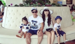 Khoảnh khắc hạnh phúc của gia đình Lý Hải - Minh Hà