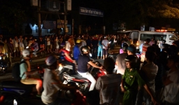 Cố vượt xe buýt, nam thanh niên chết thảm