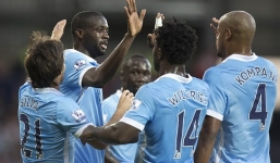 Video bàn thắng: Man City thắng tưng bừng trận đầu ra quân