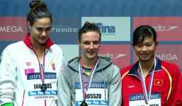 Ánh Viên giành HCĐ ở nội dung 200m hỗn hợp tại Cúp Thế giới