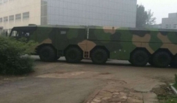 Trung Quốc lộ xe phóng tên lửa đạn đạo lớn chưa từng có