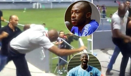 Nổi nóng với trọng tài, cựu cầu thủ Man City đánh nhân viên an ninh